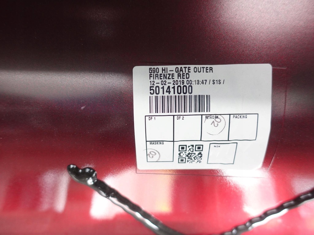 фото №10, Jaguar i-pace x590 18- крышка багажника крышка + спойлер задняя