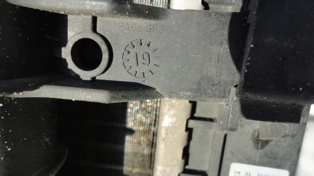 Радиатор opel combo e toyota proace city 2019 Оригинал