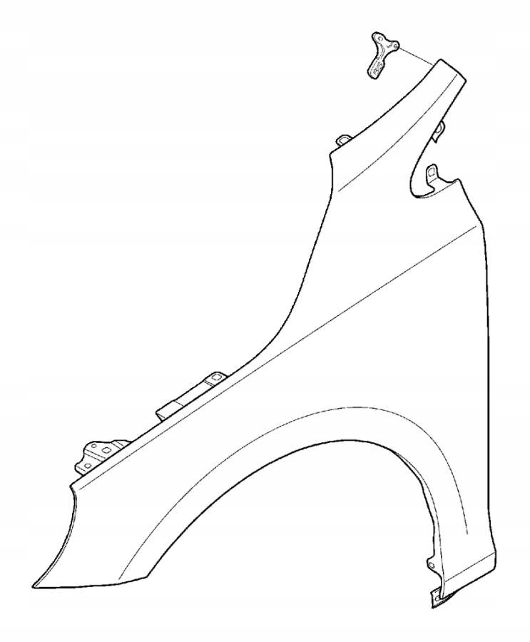 фото №4, Крыло передний правый volvo v40 ii 2013- v40 cc