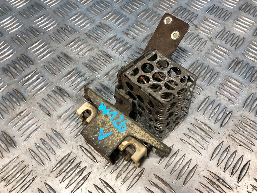 фото №1, Mercedes w126 резистор вентилятор обдув