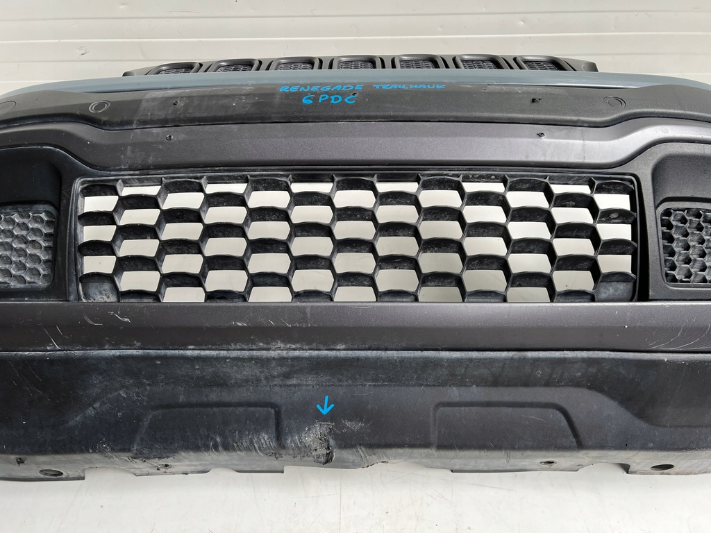 фото №8, Бампер перед передній jeep renegade trailhawk 6-pdc решітка радіатора решітка радіатора протитуманні фари