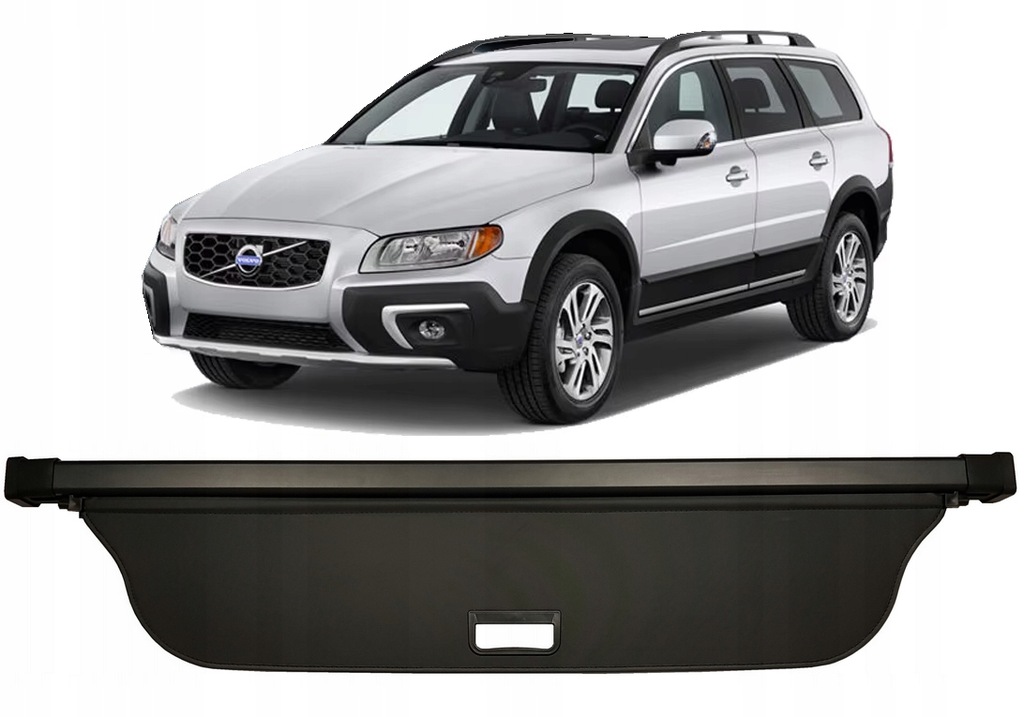 фото №1, Volvo xc70 v70 2007-2015 шторка багажника czarna