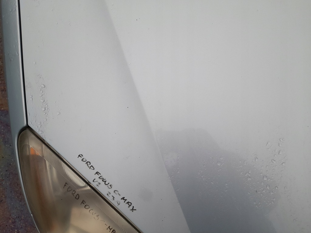 фото №4, Ford focus c-max капот кришка двигуна u2