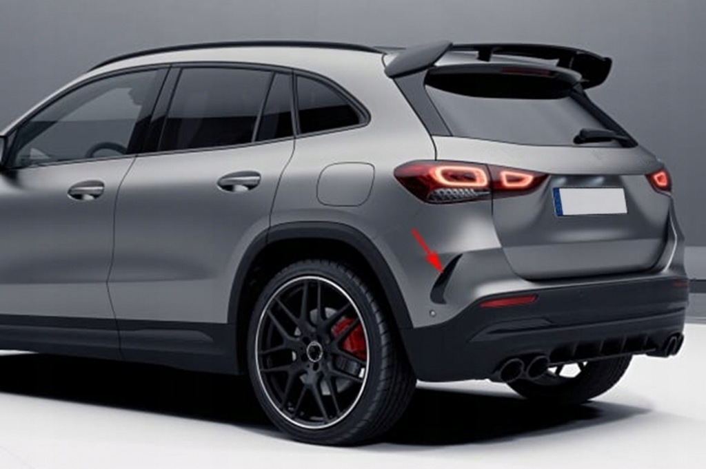 фото №7, Накладки сплиттеры mercedes gla h247 2020-up