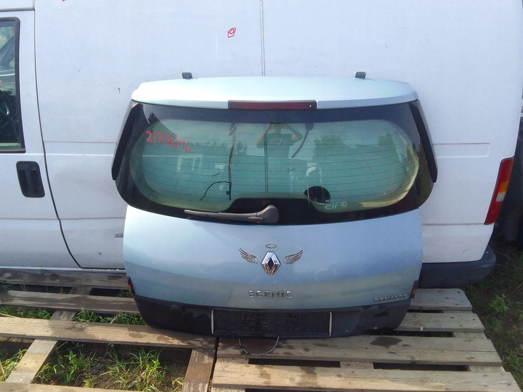 фото №2, Кришка багажника задня скло renault scenic ii