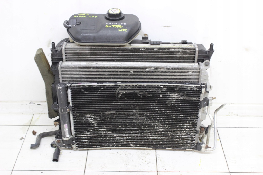 фото №1, Комплект радіатор вентилятор jaguar s-type 2007r 2.7 d