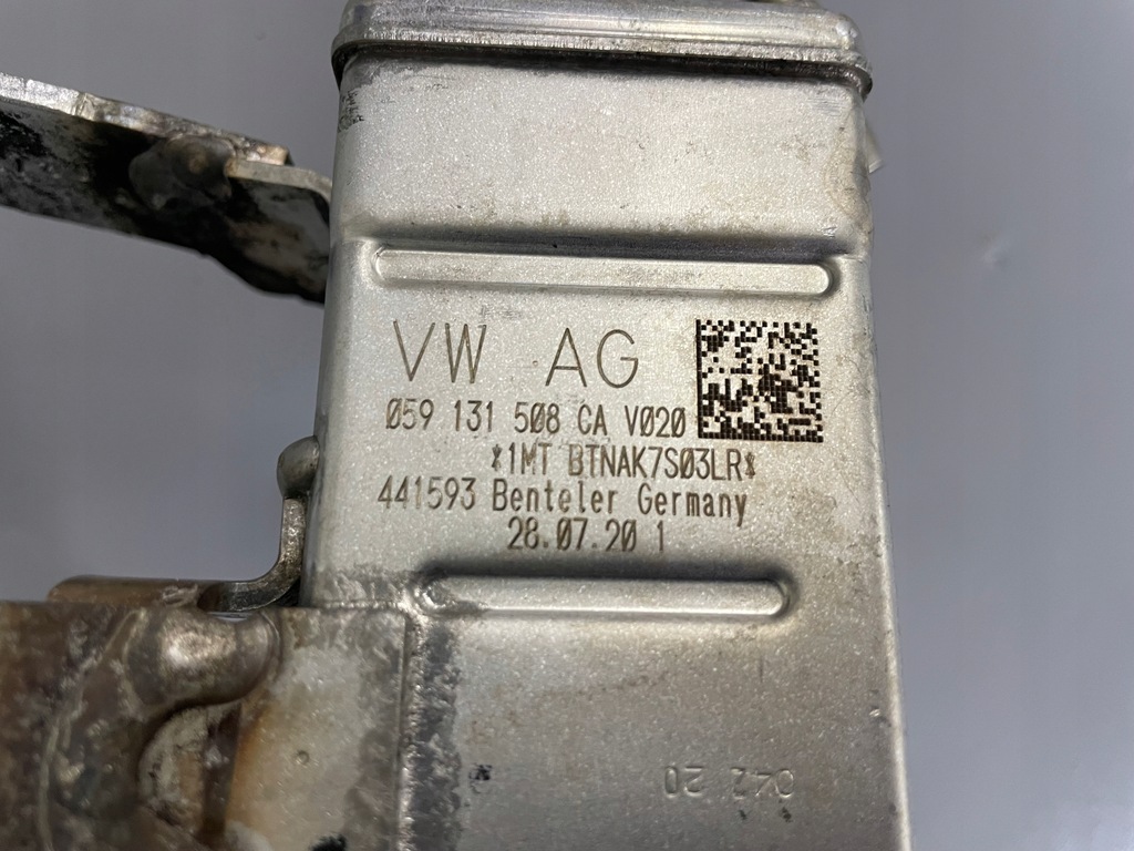 фото №2, Радиатор выхлопных газов egr audi a4 a5 a6 a7 q5 3.0tdi 059131508ca