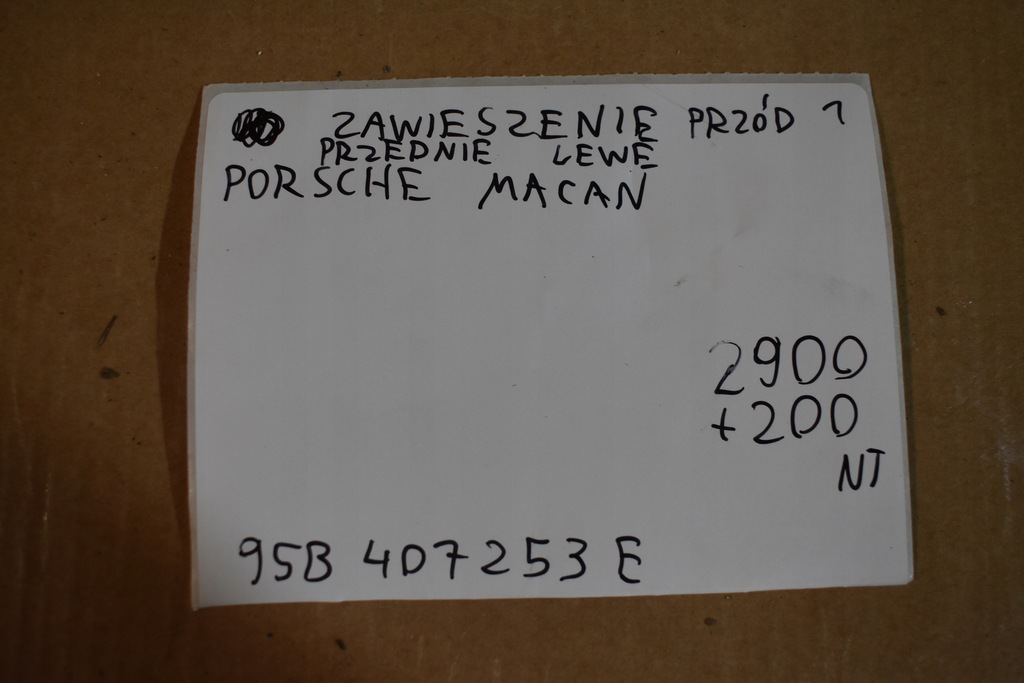 фото №6, Idealne підвіска перед передні ліва porsche macan 1
