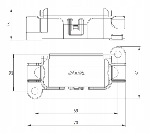 фото №6, Предохранитель do аккумулятор lifepo4 100a 12v 12.8v 24v с цоколь корпус