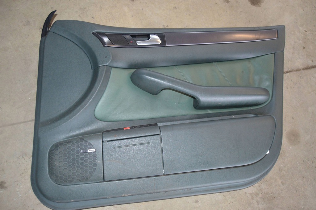 фото №11, Сидіння заднє сидіння обшивки шкіра зелений audi a6 c5 sedan