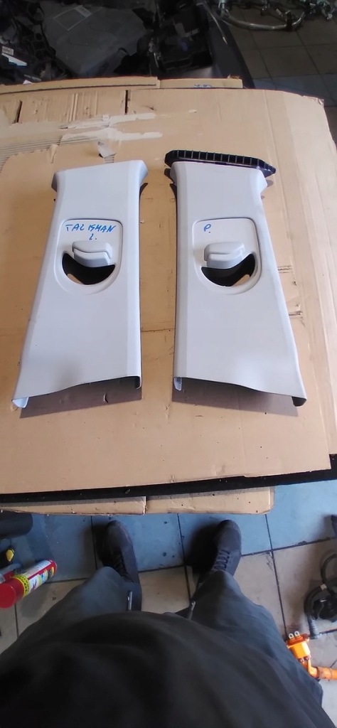 фото №1, Renault talisman защита обшивка стойка среднего 769144985r 769139225r