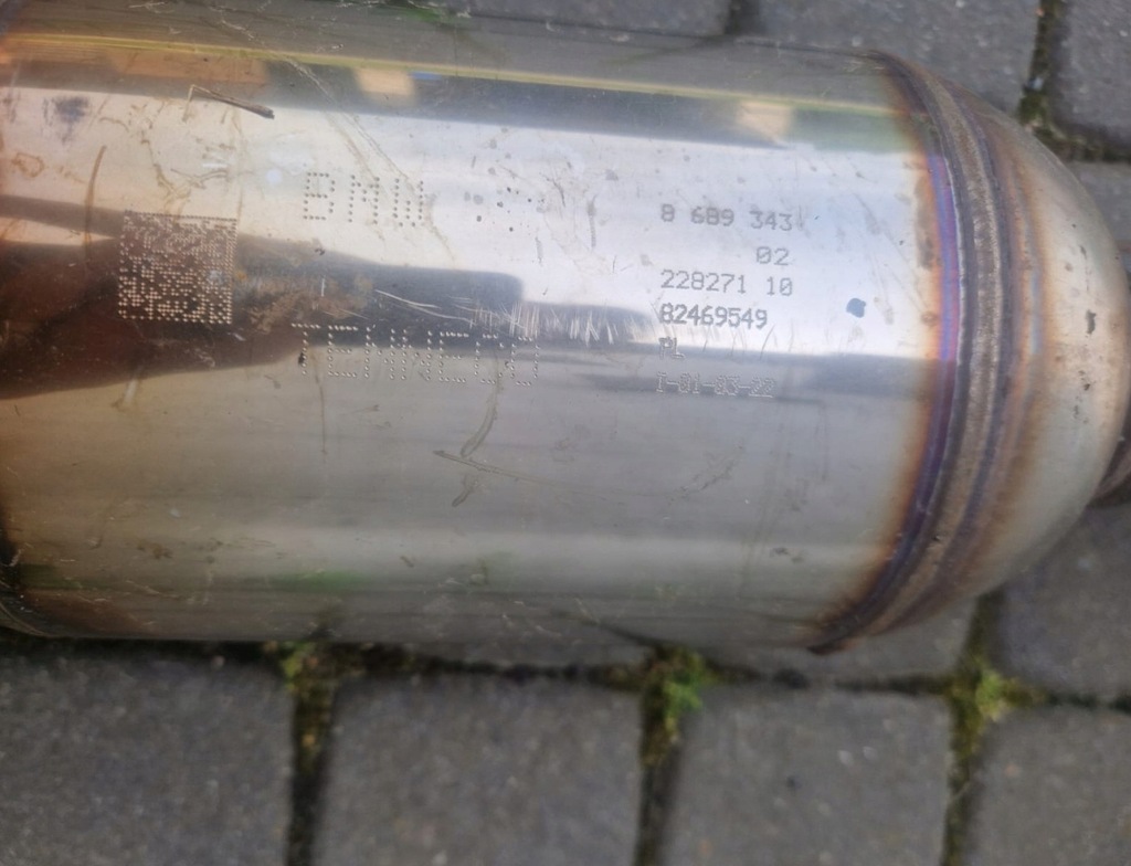 фото №5, Bmw f44 гаситель выхлоп конечный катализатор 82470248 8689343