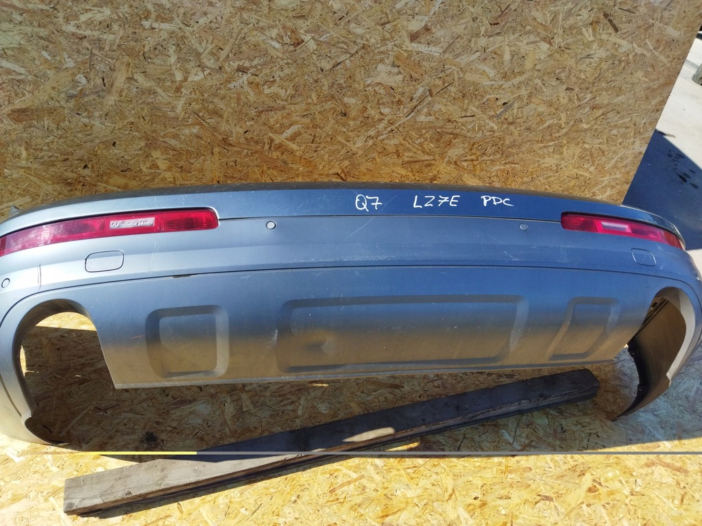 фото №7, Бампер задняя audi q7 4l pdc ly7e