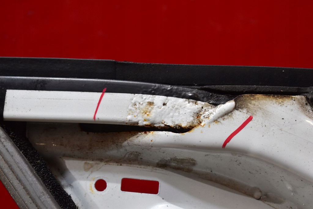 фото №4, Дверь правое перед передние белый honda civic 9 ix 11-16