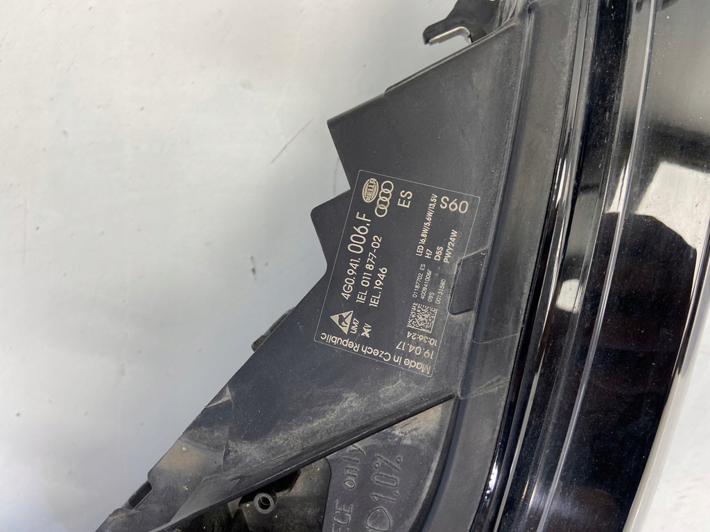 фото №15, Перед kompletny капот крылья лампы бампер europa audi a6 c7 lift