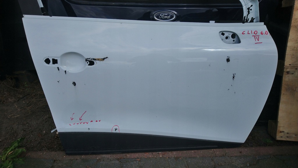 фото №2, Дверь правое перед передние renault clio iv