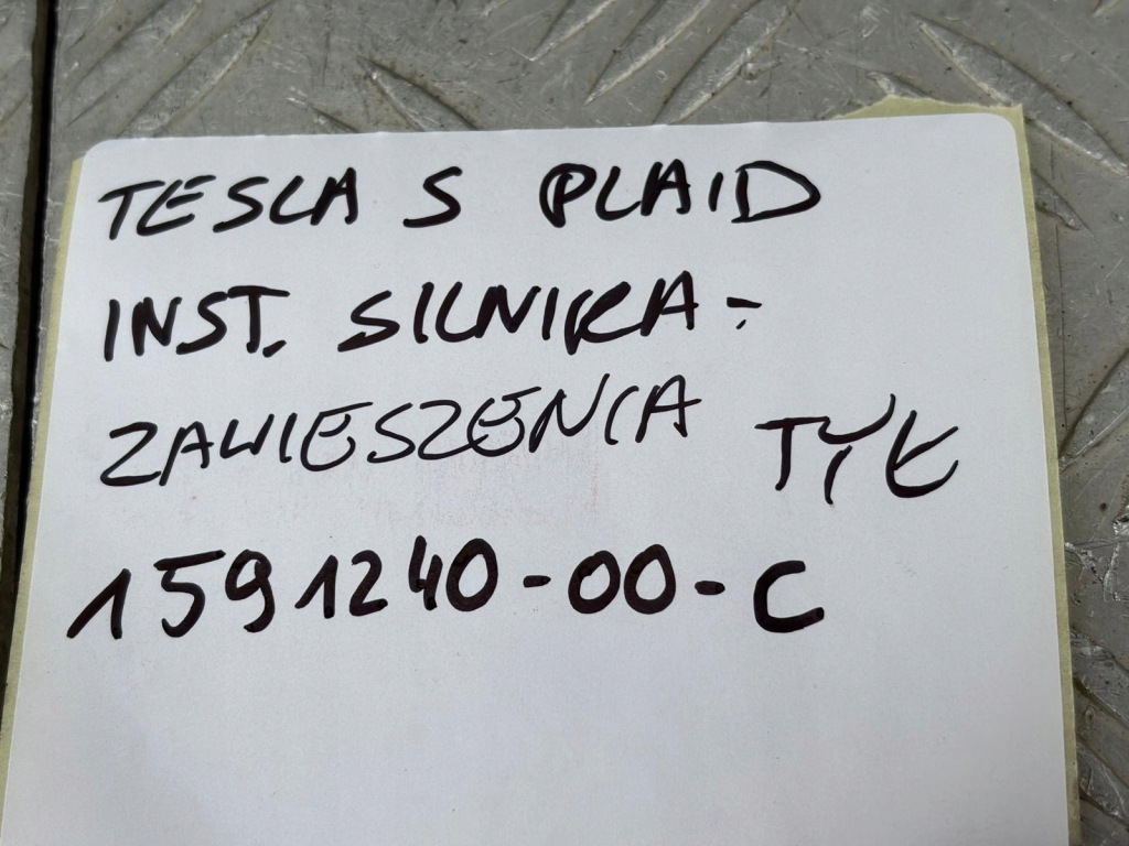 фото №5, Tesla model s plaid 2021r. електропроводка двигуна підвіска задня 1591240-00-c