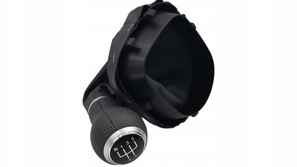 фото №13, Ручка перемикання передач чохол vw caddy 3 2004-2010 touran 2003-2011 szary 5b