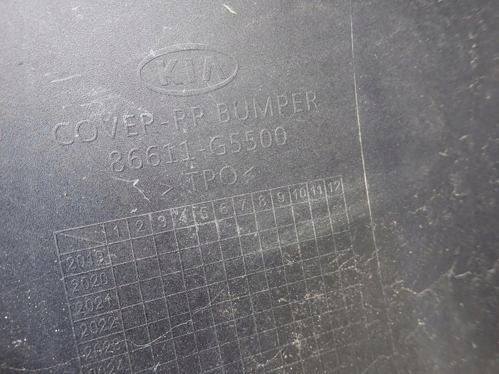 фото №13, Kia niro i 1 lift 19-22 бампер задняя задний pdc