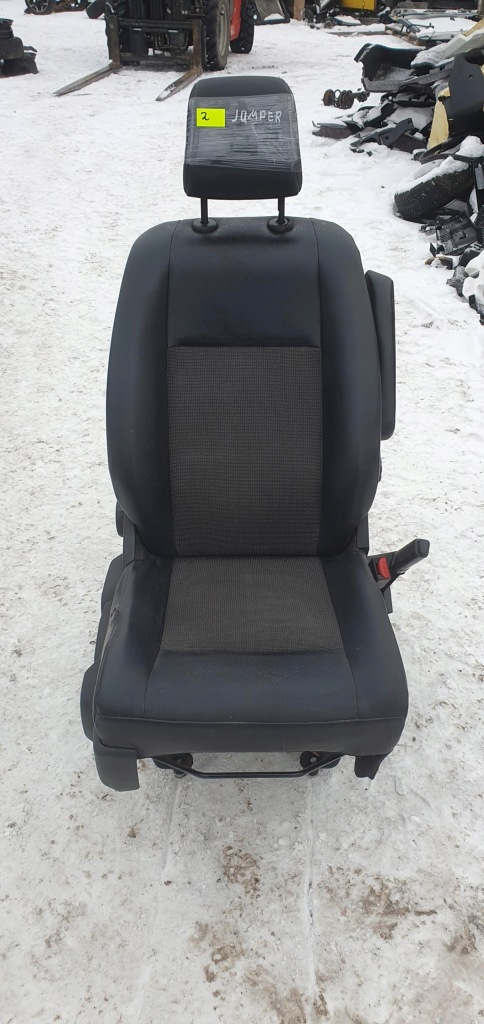 фото №1, Сиденье правый перед передний pół кожа citroen jumpy iii