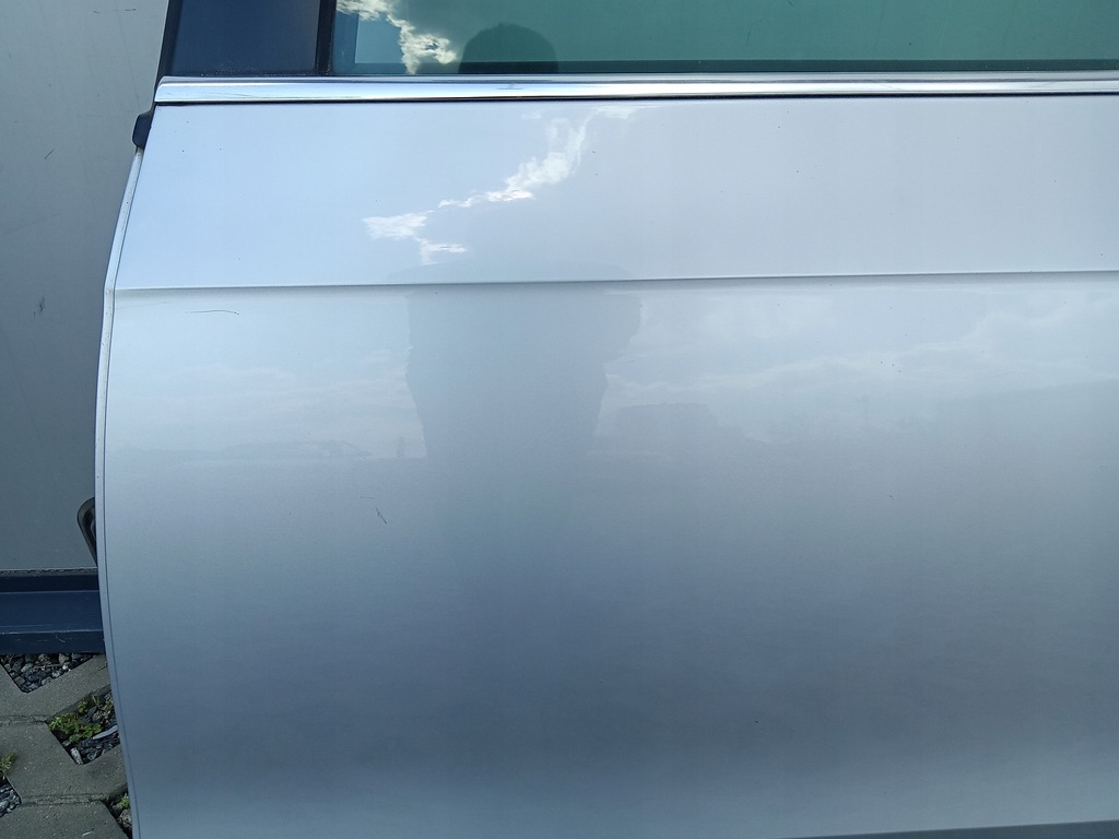 фото №7, Дверь левый задняя серебристый vw passat b7 kombi la7w