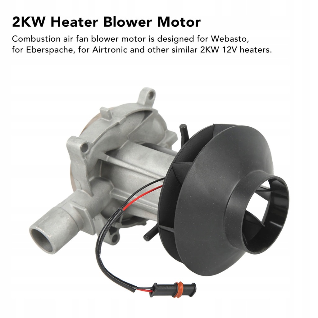 Двигун вентилятор обігрівача габаритний 12v 2kw Ціна