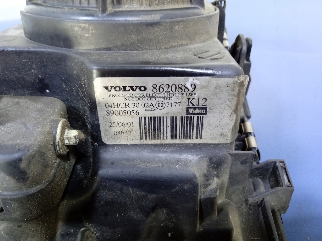 фото №7, Volvo s80 98-04 фара лівий лампа eu 8620889