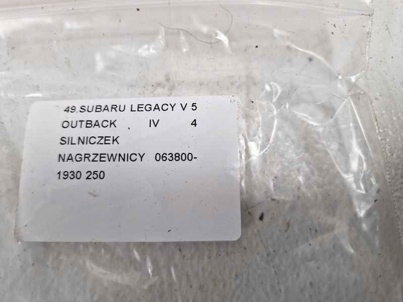 фото №7, Subaru legacy v 5 outback iv 4 моторчик отопителя 063800-1930