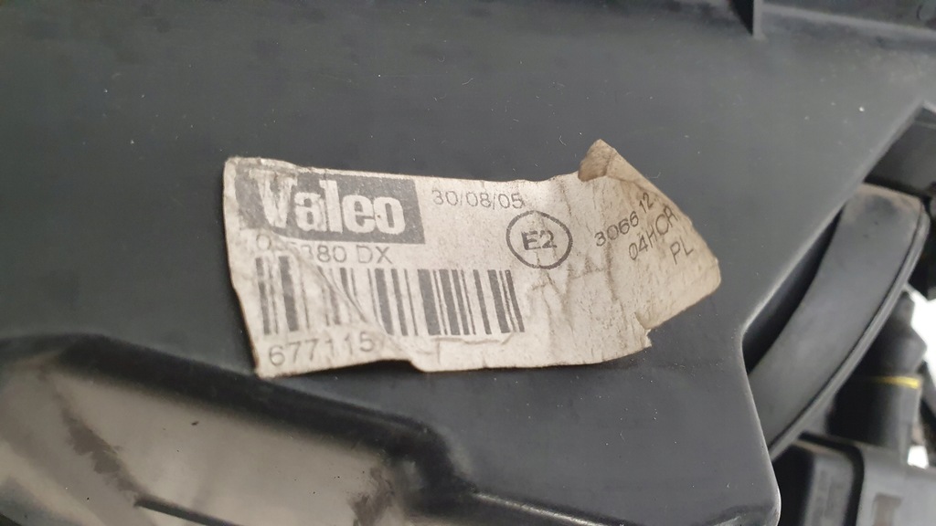 фото №10, Fiat coupe 93- лампа перед правая оригинал europa