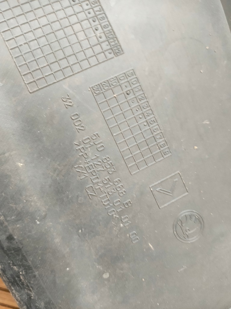 фото №10, Skoda fabia ii lift 10-14 решітка радіатора решітка радіатора передня перед 5j0853668b оригінальний номер