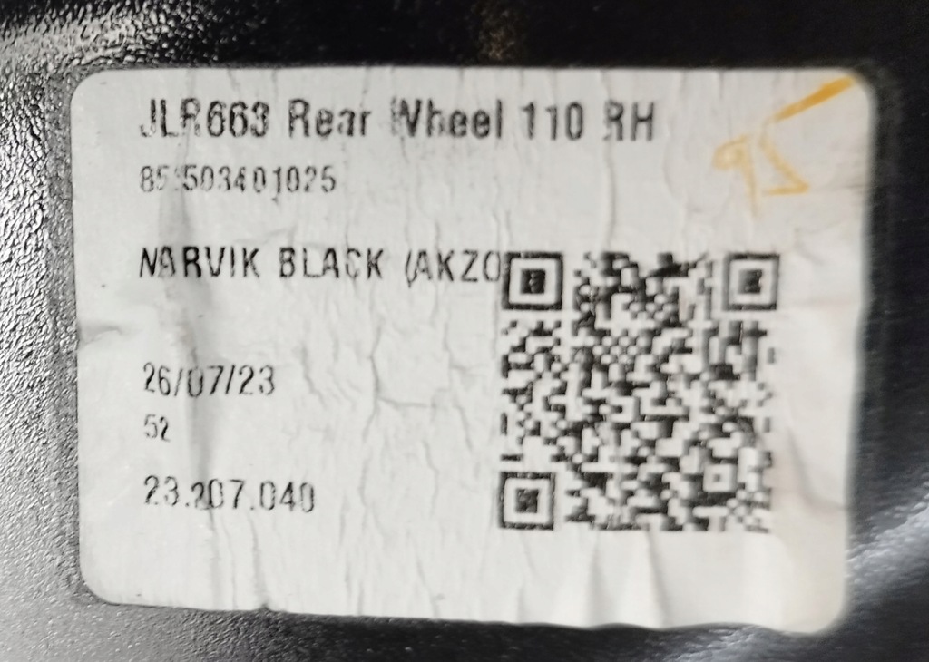 фото №10, Land rover defender ii l663 молдинг крила права задня l8b2-290e22-bb