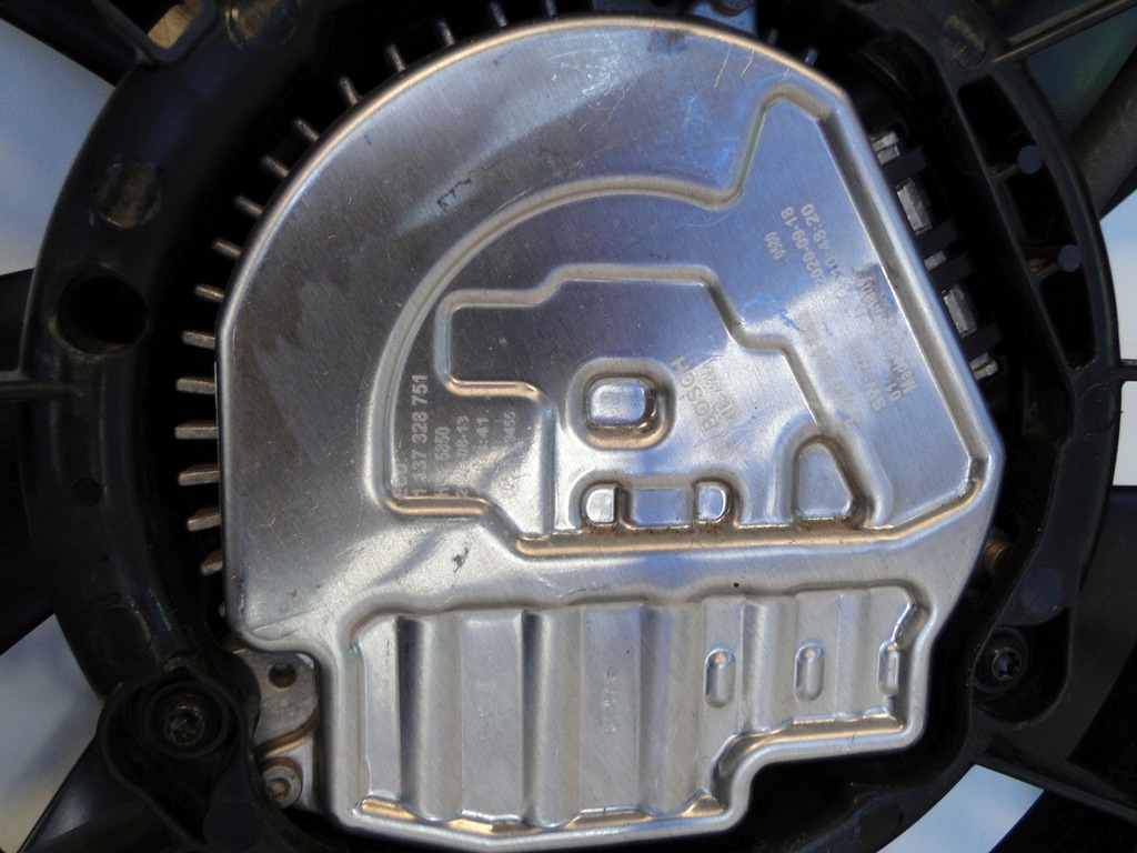 фото №8, Mercedes vito v 447 вентилятор вентилятор радиатора