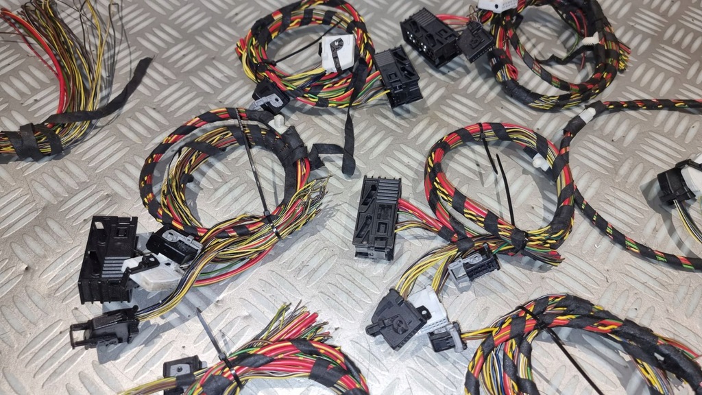 фото №9, Bmw 5 e60 sedan електропроводка джгут модулів багажника mpm + pdc довга комплект