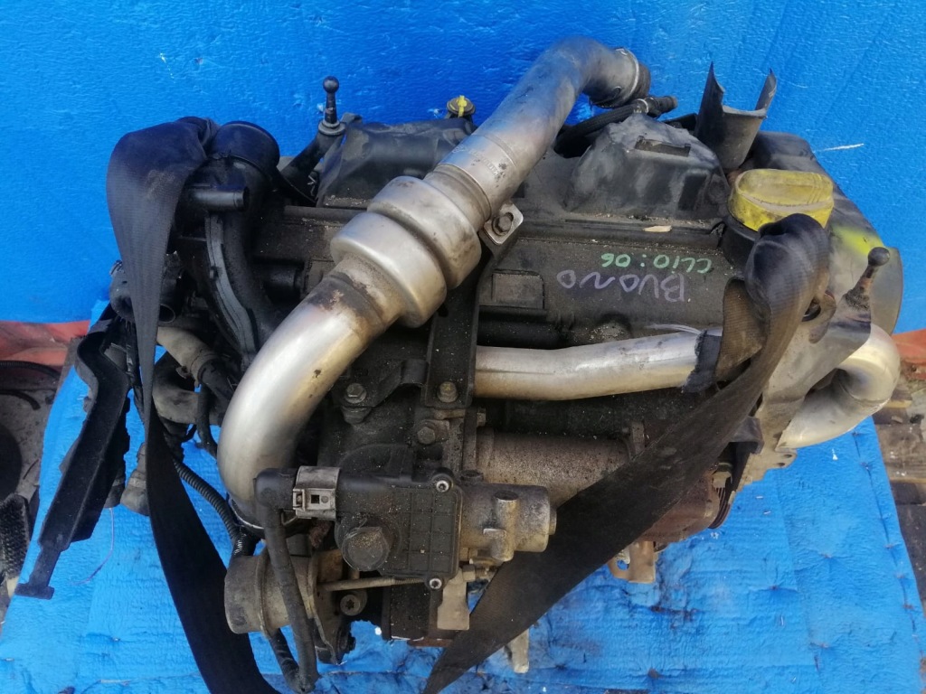 Двигатель k9kt766 clio 3 modus 1.5 dci 153tys km в Украине