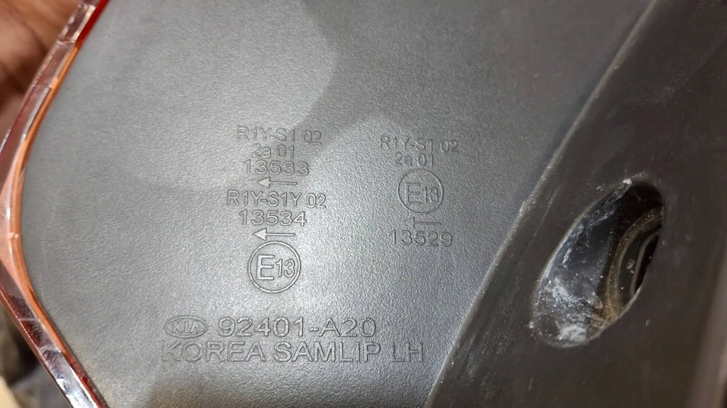 фото №6, Лампа левая задняя задняя kia ceed ii hb 92401-a20
