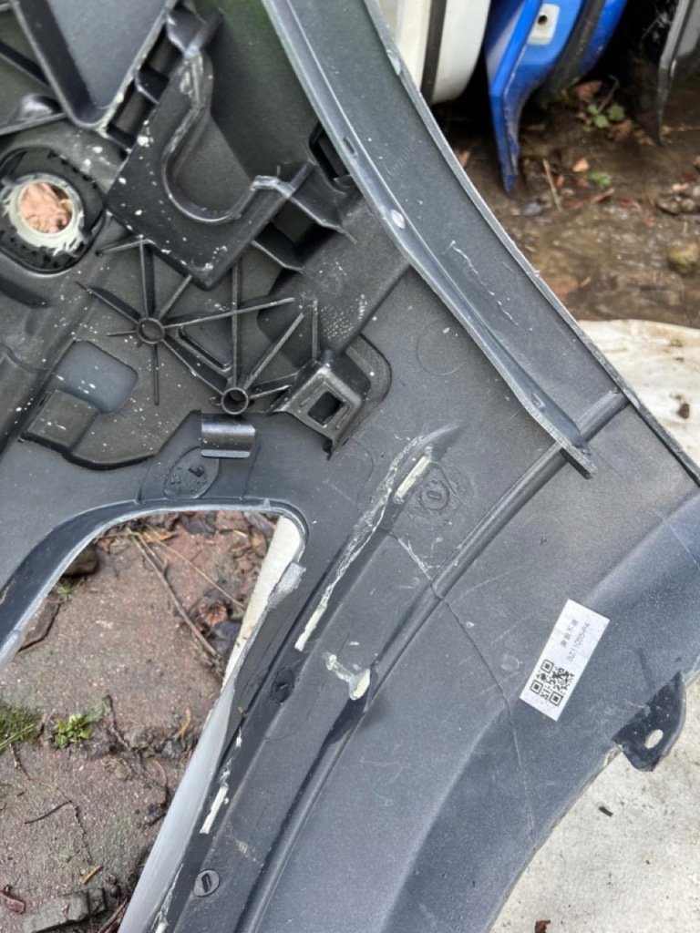 Бампер перед mercedes c w204 07-11 Оригинал