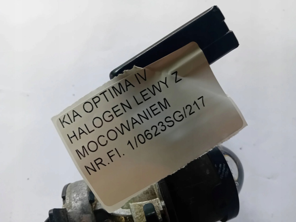 фото №6, Kia optima iv лампа протитуманна фара лівий з кронштейн