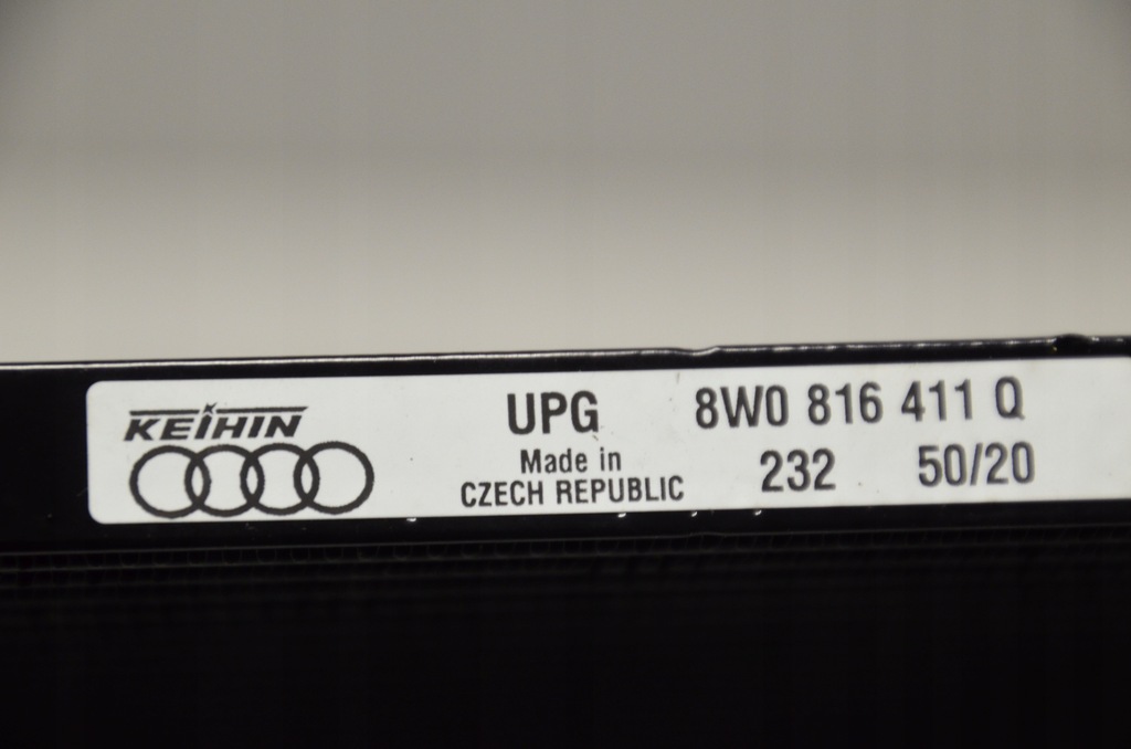 фото №6, Audi a4 a4 8w радіатор кондиціонера 8w0816411q