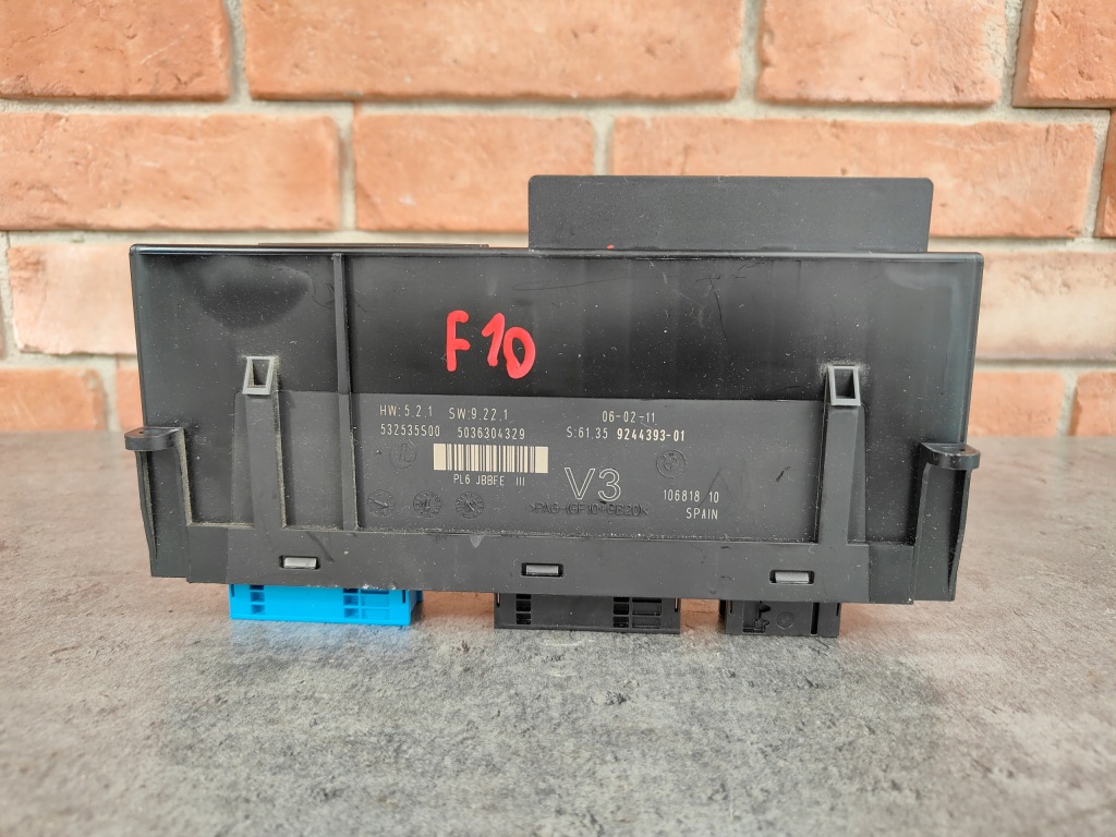 фото №1, Bmw f10 модуль блок керування комфорту jbbfe 9244393