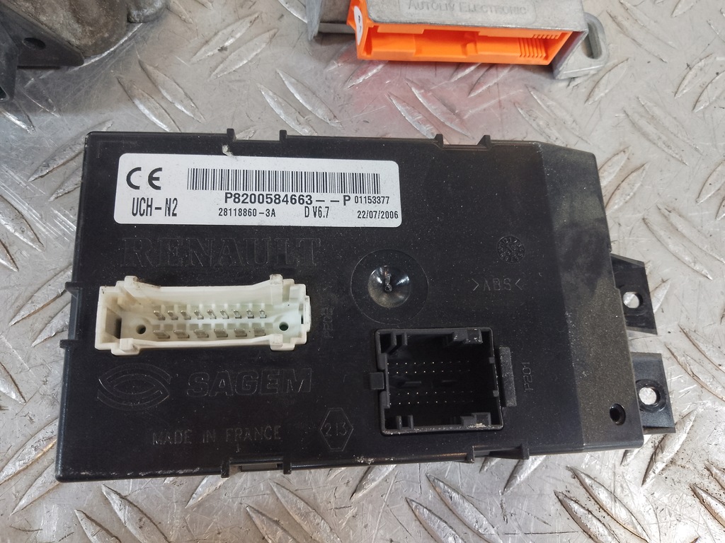 фото №7, Nissan primastar 02-06 бортовий комп'ютер набір 2.5 dci