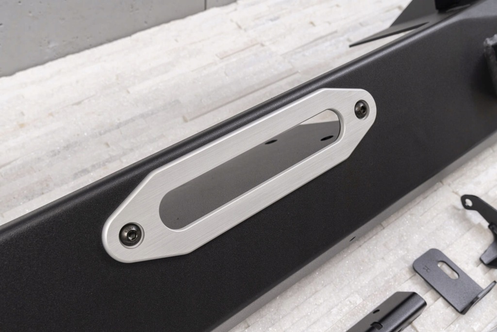 фото №11, Jeep wrangler jl 18- бампер сталевий передній з led