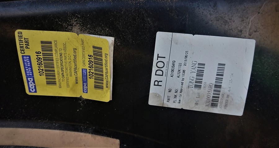 фото №7, Крила правий передній audi