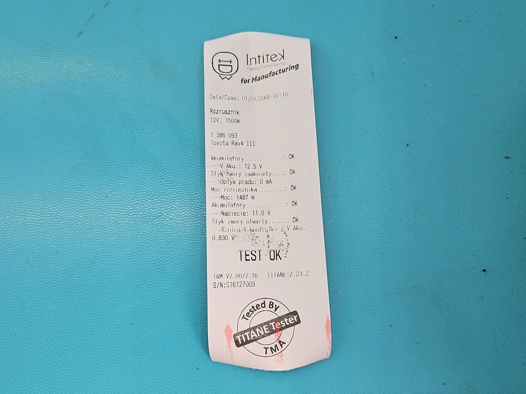 фото №7, Test стартер toyota rav4 iii 2.0 vvti