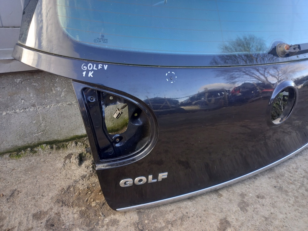 Крышка багажника задняя задняя багажника vw golf v лак lc9z Недорого