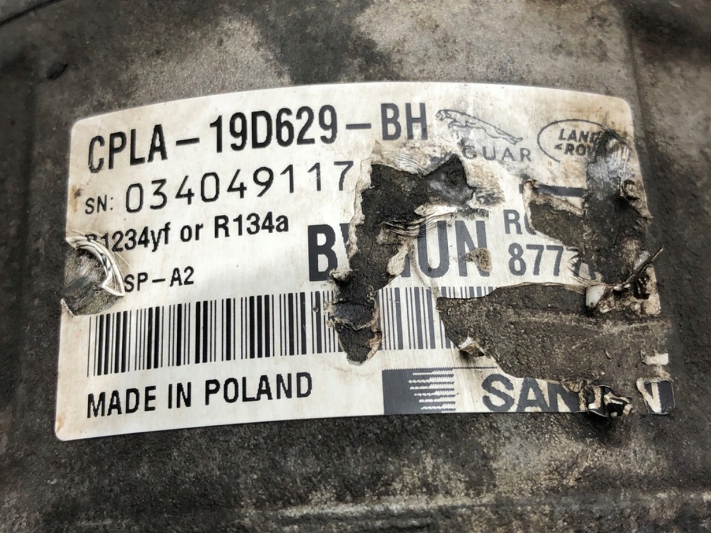 фото №5, Компресор кондиціонера jaguar xe cpla-19d629-bh 2.0 180km компресор