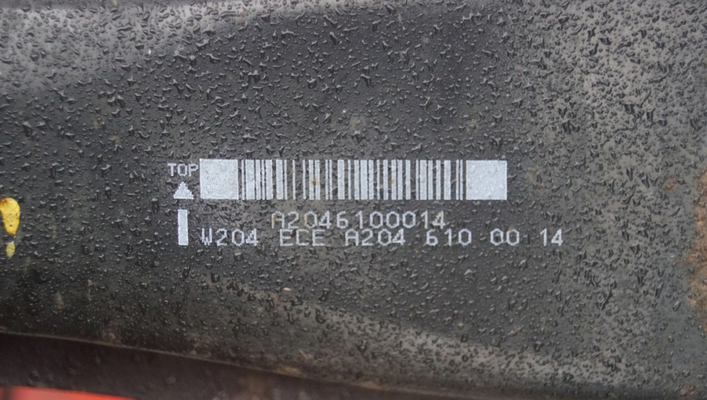 фото №9, Балка бампера задняя mercedes w204 sedan a2046100014