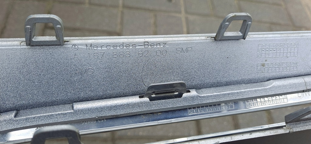 фото №8, Mercedes gle w167 amg решётка радиатора накладка решетка a1678886200