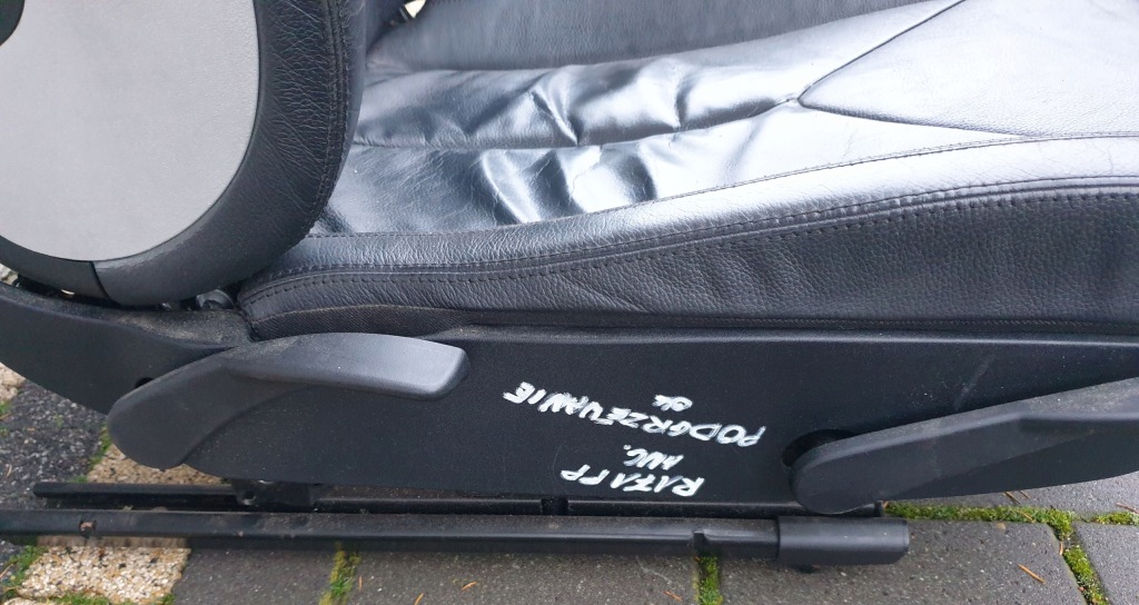 фото №7, Mercedes slk r171 сиденье правый перед передний кожа подогрев горловина oryg