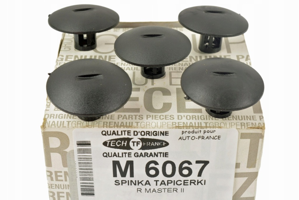 фото №1, Клипса обивка багажника подкрылок renault dacia citroen peugeot