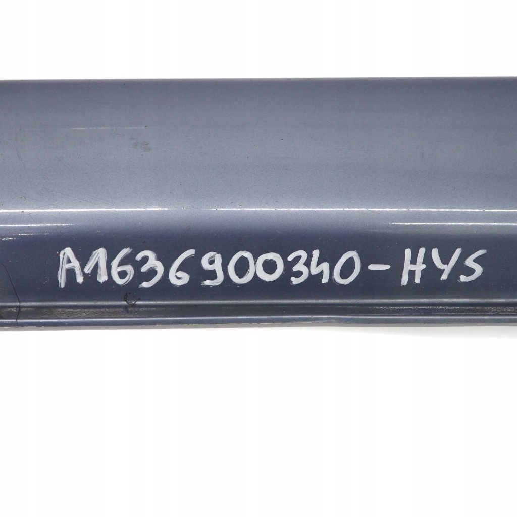 Mercedes ml w163 поріг лівий накладка hydro silver 353 в Україні